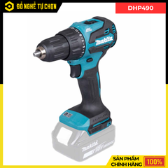 [THÂN] Máy Khoan Búa Vặn Vít Dùng Pin Makita DHP490Z – Mạnh Mẽ, Bền Bỉ, Đa Năng