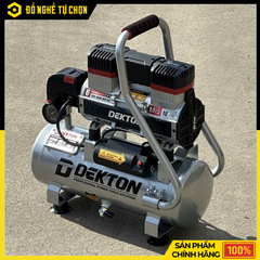 Máy Nén Khí Không Dầu Bình Nhôm Dekton DK-AC2910PROMAX 1.5HP 10L – Khí Sạch, Gọn Nhẹ, Vận Hành Êm, Hàng Chính Hãng, Có VAT