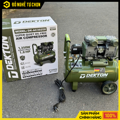 Máy Nén Khí 23L Dekton DK-AC3925 1.8HP Lên Hơi Nhanh | Hàng Chính Hãng, Có VAT