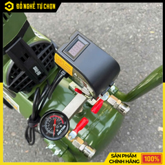 Máy Nén Khí Không Dầu Dekton DK-AC3930XPRO2HP 30L (Màu Oliu) | Hàng Chính Hãng, Có VAT