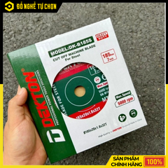 Lưỡi Cắt Sắt Hợp Kim 185x20mm 32 Răng Dekton DK-B185S – Cắt Sắc Gọn, Bền Bỉ, Hàng Chính Hãng, Có VAT