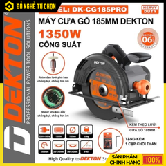 Máy Cưa Gỗ Dekton DK-CG185PRO – Công Suất Mạnh, Cắt Chính Xác, Bền Bỉ Theo Thời Gian, Hàng Chính Hãng, Có VAT