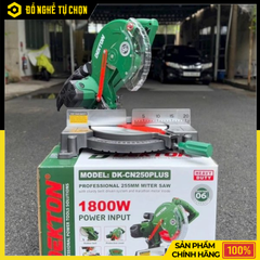 Máy Cắt Nhôm Dây Curoa Dekton 255mm 1800W DK-CN250PLUS – Cắt Nhôm Chuẩn Xác, Êm Mạnh | Hàng Chính Hãng, Có VAT
