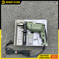 Máy Khoan Điện 710W Dekton DK-ID710XPRO – Khoan Gỗ, Thép, Tường Đa Năng | Hàng Chính Hãng, Có VAT