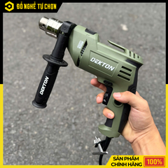 Máy Khoan Điện 710W Dekton DK-ID710XPRO – Khoan Gỗ, Thép, Tường Đa Năng | Hàng Chính Hãng, Có VAT