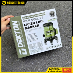 Máy Cân Bằng Laser 5 Tia Dekton DK-LS0501XPRO – Tia Xanh Rõ Nét, Xoay 360°, Cân Chỉnh Chuẩn Xác, Hàng Chính Hãng, Có VAT