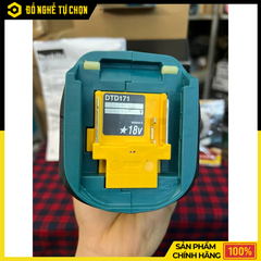 Máy Vặn Vít Dùng Pin 18V Makita DTD171Z Không Chổi Than Lực Siết Mạnh Mẽ – Hàng Chính Hãng, Có VAT