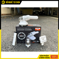 Máy Hút Bụi Đa Năng Dùng Pin Dekton DV3 – Lực Hút Mạnh, Khử Khuẩn UV Hiệu Quả, Hàng Chính Hãng, Có VAT