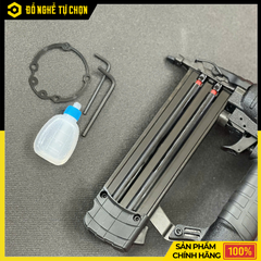 Súng Bắn Đinh Thẳng Khí Nén HyBest F50 Dùng Đinh F 20–50mm | Hàng Chính Hãng, Có VAT