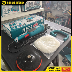 Máy đánh bóng cầm tay dùng điện - Hiệu Total- Model: TP11418018 - công suất 1400w