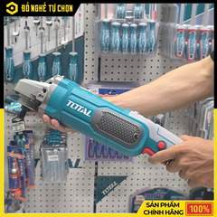 Máy đánh bóng cầm tay dùng điện - Hiệu Total- Model: TP11418018 - công suất 1400w
