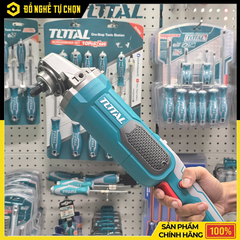 Máy đánh bóng cầm tay dùng điện - Hiệu Total- Model: TP11418018 - công suất 1400w