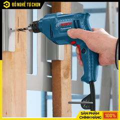 Máy Khoan Sắt Bosch GBM 350 – Công Suất 350W – Nhỏ Gọn, Mạnh Mẽ, Chính Xác Cao - Hàng Chính Hãng, Có VAT