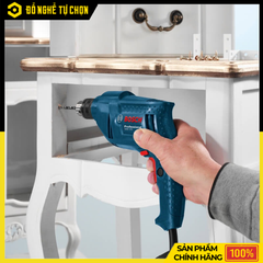 Máy Khoan Sắt Bosch GBM 350 – Công Suất 350W – Nhỏ Gọn, Mạnh Mẽ, Chính Xác Cao - Hàng Chính Hãng, Có VAT