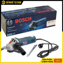 Máy Mài Góc Bosch GWS 9-125 – Mô-tơ 900W Mạnh Mẽ, Độ Bền Cao, Dễ Kiểm Soát
