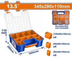 Hộp rỗng đựng linh kiện bằng nhựa 345x280x110mm - Hiệu Wadfow - Model: WTB1322