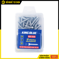 Vít Bê Tông Không Dùng Tắc Kê King Blue KFJ-535 – Bám Chắc Cực Tốt, Thi Công Nhanh, Chịu Lực Cao | Hàng Chính Hãng, Có VAT