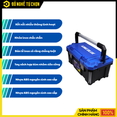 Thùng Đựng Đồ Nghề KHD20 – Kết Nối Linh Hoạt, Khóa & Bản Lề Inox, Tay Xách Nhôm Siêu Cứng | Hàng Chính Hãng, Có VAT