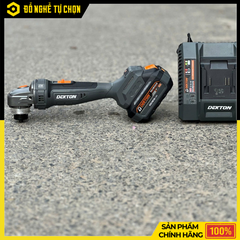 [THÂN] Máy Mài Góc Dùng Pin Dekton M21-AG100CP (Chưa Pin & Sạc) – Động Cơ Không Chổi Than, Mạnh Mẽ, Linh Hoạt, Hàng Chính Hãng, Có VAT