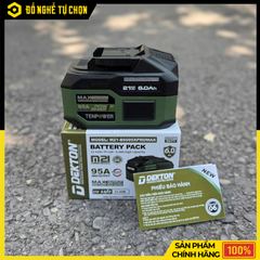 Pin 21V 6.0Ah 95A Dekton M21-B6095PROMAX Cell 15C | Hàng Chính Hãng, Có VAT