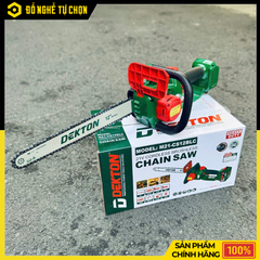 [THÂN] Máy Cưa Xích 12 Inch Dùng Pin 21V Dekton M21-CS12BLC – Công Suất Mạnh 1200W, Cắt Nhanh Ổn Định, Hàng Chính Hãng, Có VAT