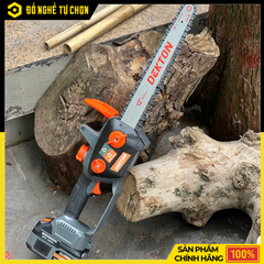 [THÂN] Máy Cưa Xích 12 Inch Dùng Pin 21V Dekton M21-CS12BLC – Công Suất Mạnh 1200W, Cắt Nhanh Ổn Định, Hàng Chính Hãng, Có VAT