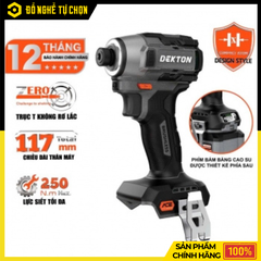 [THÂN] Máy Vặn Vít Dùng Pin 21V Dekton M21-CV250PROMAX – Lực Siết 250Nm, 4 Cấp Tốc Độ, Hiệu Suất Vượt Trội – Hàng Chính Hãng, Có VAT