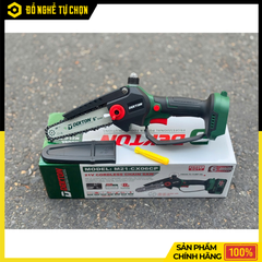 Máy Cưa Xích Pin 6 Inch Dekton M21-CX06CP – Brushless, Siêu Nhẹ 0.85kg, Có Bình Nhớt | Hàng Chính Hãng, Có VAT