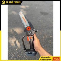 Máy Cưa Xích Pin 6 Inch Dekton M21-CX06CP – Brushless, Siêu Nhẹ 0.85kg, Có Bình Nhớt | Hàng Chính Hãng, Có VAT