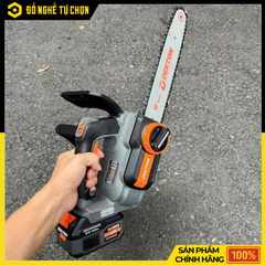 Máy Cưa Xích Dùng Pin Dekton M21-CX12PRO 12 Inch – Motor Không Chổi Than, Cắt Mạnh Mẽ, An Toàn Cao, Hàng Chính Hãng, Có VAT