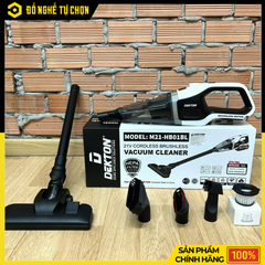 Máy Hút Bụi Dùng Pin 21V Dekton M21-HB01BL (Chưa Pin & Sạc) – Gọn Nhẹ, Lực Hút Mạnh, Hàng Chính Hãng, Có VAT