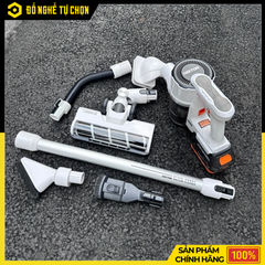 Máy Hút Bụi Dùng Pin Dekton M21-HB02BL (Chưa Pin & Sạc) – Lực Hút Mạnh, Động Cơ Không Chổi Than, Hàng Chính Hãng, Có VAT