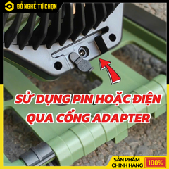 [THÂN] Quạt Pin Dekton M21-Q190XPRO 21V Gió Mạnh Xoay 360 Đa Năng | Hàng Chính Hãng, Có VAT
