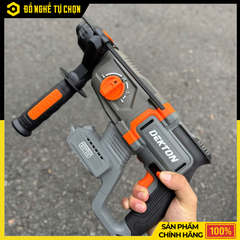 [THÂN] Máy Khoan Búa Pin 21V Dekton M21-RH2603C – Lực Đập 3.2J, Khoan Bê Tông 26mm, Hiệu Suất Mạnh Mẽ – Hàng Chính Hãng, Có VAT