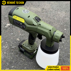 [THÂN] Máy Phun Sơn Dùng Pin Phổ Thông 21V Dekton M21-SPS1000 – Phun Mạnh, Đều Mịn, Linh Hoạt Mọi Không Gian, Hàng Chính Hãng, Có VAT