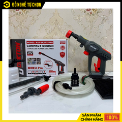 [THÂN] Máy Xịt Rửa Xe Dùng Pin 21V Dekton M21-SRX775 (Chưa Pin & Sạc) – Gọn Nhẹ, Áp Lực Mạnh, Linh Hoạt Mọi Nơi, Hàng Chính Hãng, Có VAT