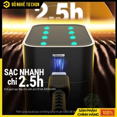 Hộp Sạc Pin Beston M7037 – Dành Cho Pin AA & AAA Lithium 1.5V – Sạc Nhanh, Độc Lập, An Toàn – Hàng Chính Hãng Có VAT