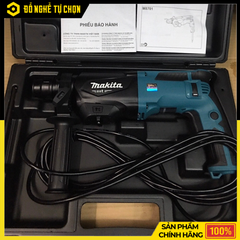 Máy Khoan Bê Tông Makita M8701B 800W SDS-Plus 3 Chức Năng – Khoan Nhanh, Đục Mạnh, Bền Bỉ Cho Công Trình | Hàng Chính Hãng, Có VAT