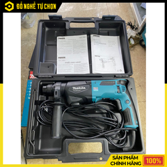 Máy Khoan Bê Tông Makita M8701B 800W SDS-Plus 3 Chức Năng – Khoan Nhanh, Đục Mạnh, Bền Bỉ Cho Công Trình | Hàng Chính Hãng, Có VAT