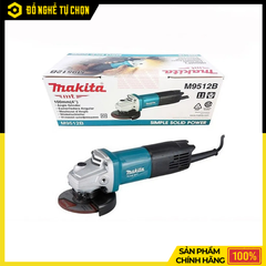Máy Mài Góc Makita M9512B 100mm 720W – Công Tắc Đuôi An Toàn, Mài Cắt Mạnh Mẽ Cho Thợ Chuyên Nghiệp | Hàng Chính Hãng, Có VAT
