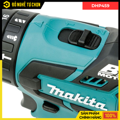 Máy Khoan Búa Vặn Vít Dùng Pin Makita DHP459Z – Nhỏ Gọn, Mạnh Mẽ, Đa Năng