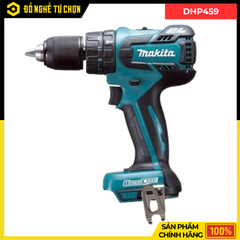 Máy Khoan Búa Vặn Vít Dùng Pin Makita DHP459Z – Nhỏ Gọn, Mạnh Mẽ, Đa Năng