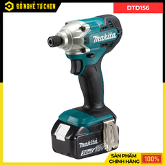 Combo Makita - Máy Vặn Vít Dùng Pin DTD156 + Pin 3.0Ah + Đế Sạc Nhanh