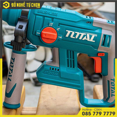 Máy khoan đục dùng pin Lithium -Ion (Không kèm sạc và pin) 20V hiệu Total TRHLI2201