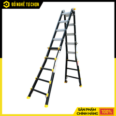 Thang Nhôm Gấp Đa Năng Nikawa NKB-45 New Cao 5.2m Chắc Chắn, Linh Hoạt Cho Công Trình Và Gia Đình | Hàng Chính Hãng, Có VAT