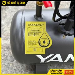 Máy Nén Khí Yamasu NKS 1.5HP – 12L Giảm Âm Không Dầu | Hàng Chính Hãng, Có VAT