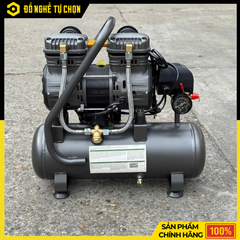 Máy Nén Khí Yamasu NKS 1.5HP – 12L Giảm Âm Không Dầu | Hàng Chính Hãng, Có VAT