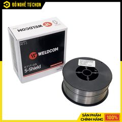 Dây Hàn MIG Weldcom Lõi Thuốc E71T-GS 0.8mm 1Kg – Hàn Không Khí Tiện Lợi, Mối Hàn Đẹp | Hàng Chính Hãng, Có VAT