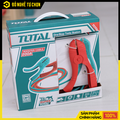 Dây cáp sạc bình ắc quy Total PBCA12001 – 200A – Dây đồng Ø8mm – Dài 2.5m – Hàng Chính Hãng Có VAT