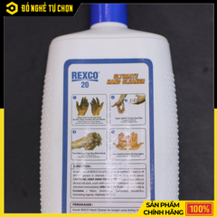 Xà Phòng Rửa Tay REXCO 20 – Chai 443.5ml – Sạch Nhanh, Dịu Nhẹ, Kháng Khuẩn – Hàng Chính Hãng Có VAT